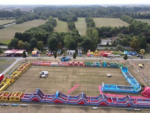 Huge Labyrinth Challenge to return to Romford this year with 15 additional inflatables for laser tag and surfing