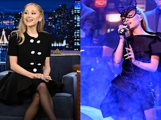 Ariana Grande Hits High Notes in Looks by Balmain and Mugler for ‘Jimmy Fallon’ Appearance, Performs ‘The Boy Is Mine’