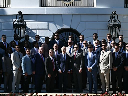 Kansas City Chiefs Chiefs Celebrate Their Super Bowl Win at the White House