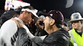 Ole Miss football coach Lane Kiffin pays tribute to Mike Leach after Egg Bowl win