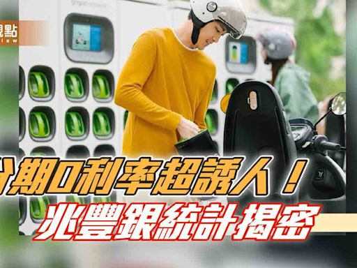 刷卡購電動機車近9成選分期付款！兆豐銀攜手3大廠牌 可分30期0利率