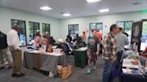 Job seekers take advantage of job fair at Library Partnership Resource Center in Gainesville