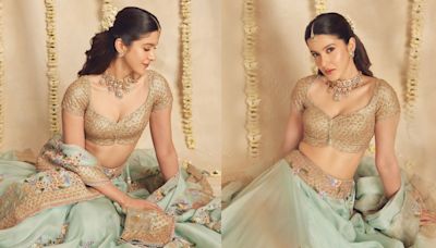 Shanaya Kapoor’s Pastel Lehenga Look Is Elegance Personified, See Pics - News18