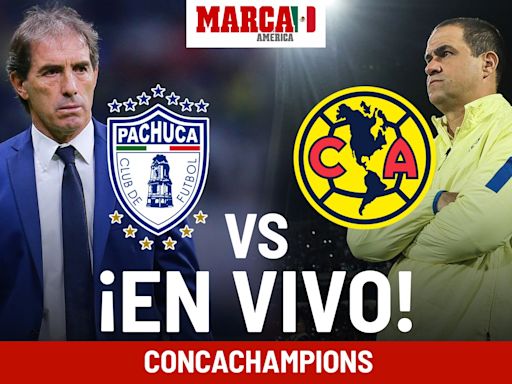 Juego Pachuca vs América EN VIVO Online. Partido hoy - Semifinal Concachampions 2024 | Marca