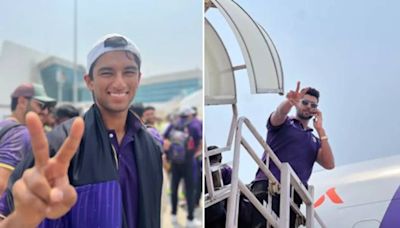 Watch: Kolkata Knight Riders' ordeal 'in the air' chronicled in a vlog - Times of India