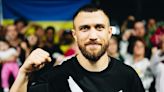 Lomachenko wears peace dove T-shirt to open workout ahead of lightweight world title fight vs Kambosos