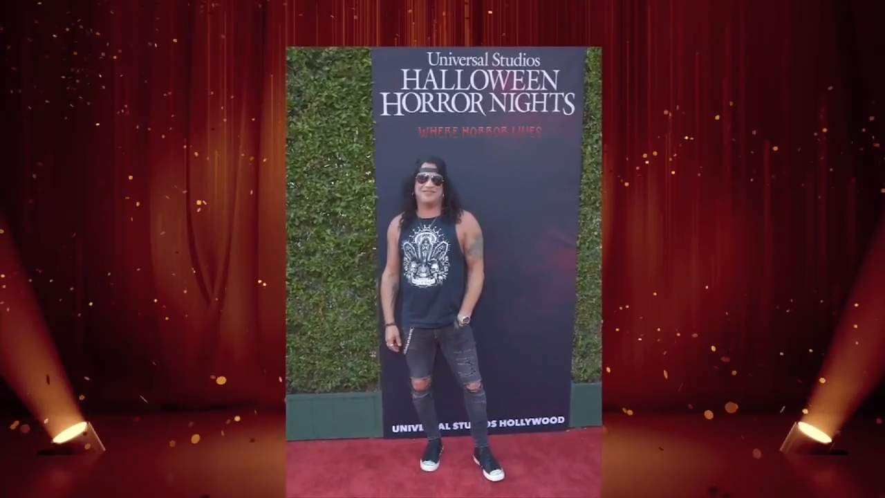 Legendary guitarist Slash composes music for haunted house at Universal Studios Hollywood’s Halloween Horror Nights - WSVN 7News | Miami News, ...