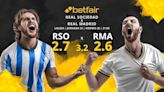 Real Sociedad vs. Real Madrid: horario, TV, estadísticas, clasificación y pronósticos