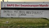 BAPS Hindu Temple Vandalised in Canada - News Today | First with the news