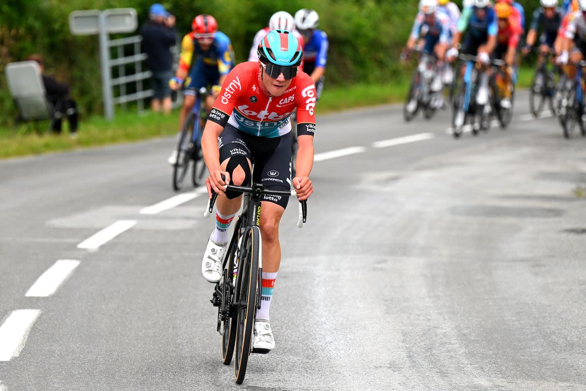 Lotto Dstny rider fined almost £1,300 for shoulder barging competitor in Tour de France sprint