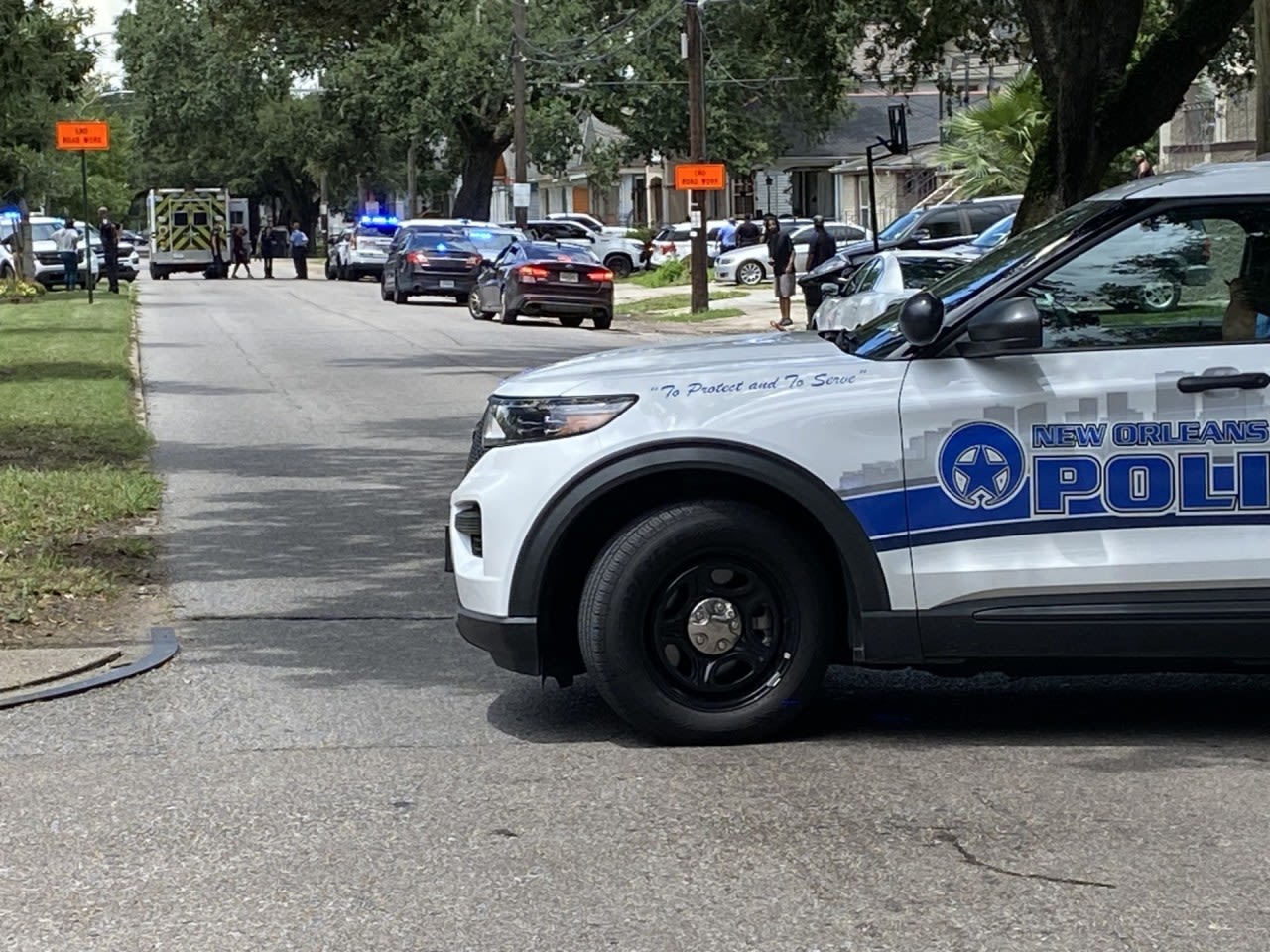 Two NOPD officers injured while responding to disturbance involving a chainsaw in Gentilly