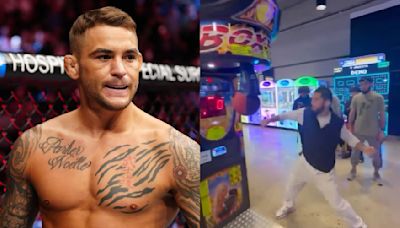 Dustin Poirier reacts to viral video of Islam Makhachev hitting a punching machine ahead of UFC 302 headliner | BJPenn.com