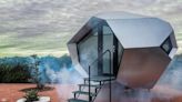 These Meteorite-Shaped Office Pods Look Ready for the Space Age—But Live in Your Backyard