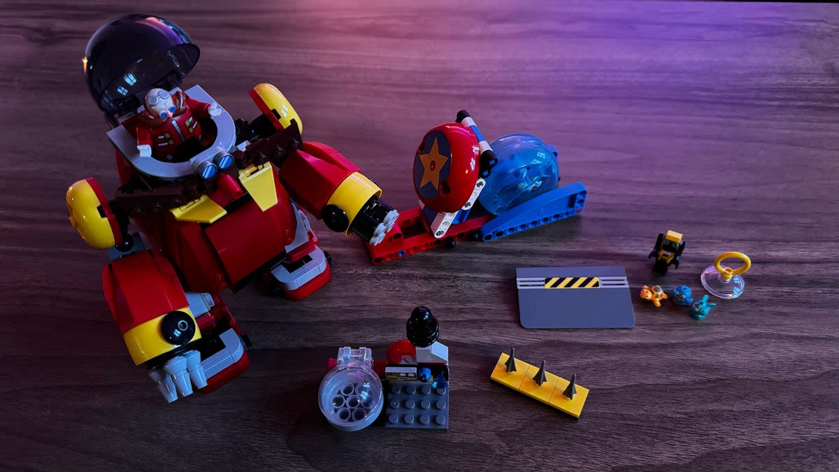 Lego Sonic vs. Dr. Eggman's Death Egg Robot (76993) review: "Laser-targeted at kids who want to play and get creative"