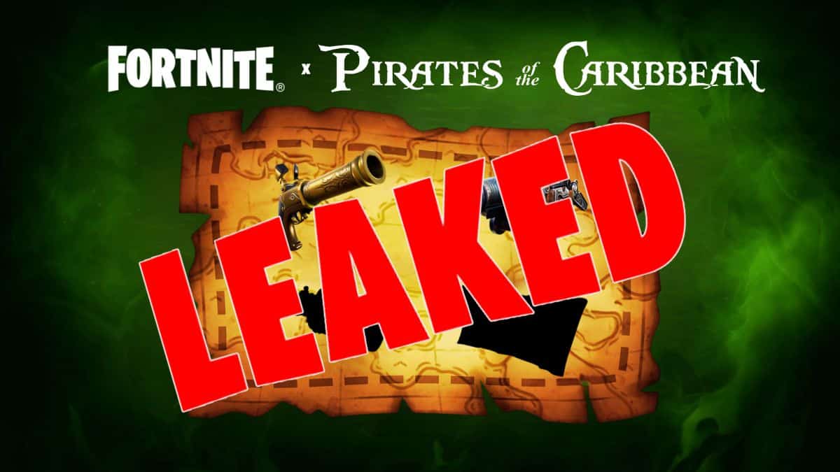 Pirates of the Caribbean Items Coming To Fortnite Leaked