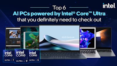 Top 6 AI PCs powered by Intel® Core™ Ultra that you definitely need to check out | 91mobiles.com