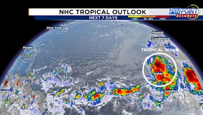 Impressive tropical wave emerging off coast of Africa may develop in early August
