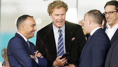 Hollywood star Will Ferrell in Elland Road stands as Leeds host Burnley