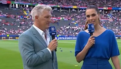 Ex-Man Utd star warned 'keep your pants on' by TV presenter at Euro 2024