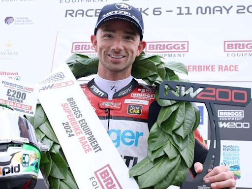 Irwin wins thriller to equal NW200 Superbike record