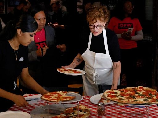 Susan Sarandon vuelve a ser camarera para "despertar a la sociedad" en Nueva York