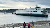 Ferry runs aground near Seattle; no injuries reported