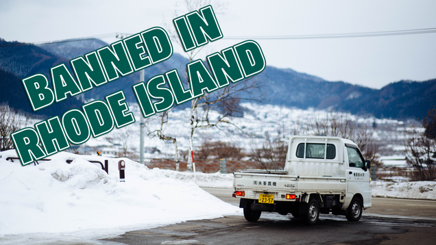 Rhode Island's Authoritarian Government Has Banned All 30 Kei Trucks In The State