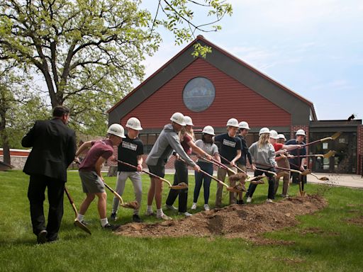 Oak Grove Lutheran School holds groundbreaking ceremonies for two major projects