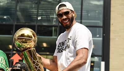 Jayson Tatum Throws Shade at Miami Heat During Championship Celebration