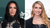 Emma Roberts Gushes About What a 'Pro' Kim Kardashian Is on “AHS: Delicate”: 'I Love Her So Much'