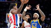 Steph Curry scores 34 points, Warriors dominate offensive glass in 120-109 victory over Pistons