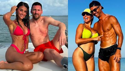 ¡Como reyes! Así son las vacaciones de Lionel Messi y Cristiano Ronaldo