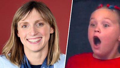 Katie Ledecky says she FaceTimed young fan who went viral for ecstatic reaction to her winning gold