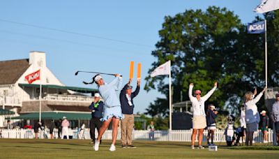 LPGA player tackles diaper duty while waiting on par-3 12th at U.S. Women’s Open