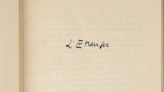 Se subasta el misterioso manuscrito de 'El extranjero' de Albert Camus