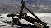 Driver Takes Down a 113-Year-Old Salt Tram Tower in Death Valley