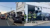 Police cited driver after crashing car into building in Brockton