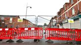 Stoke-on-Trent road still shut - 87 days after fire