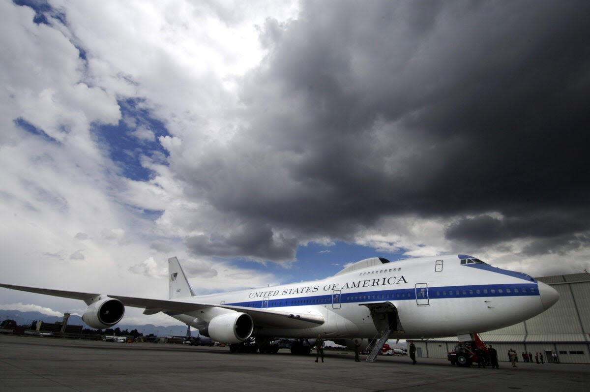 The Air Force awarded a $13B contract for its new Doomsday plane