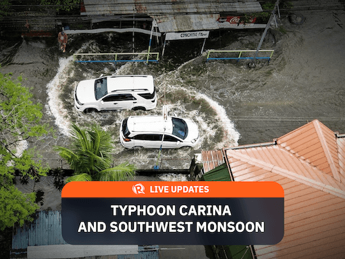 Typhoon Carina and southwest monsoon: Weather updates, effects, and relief efforts