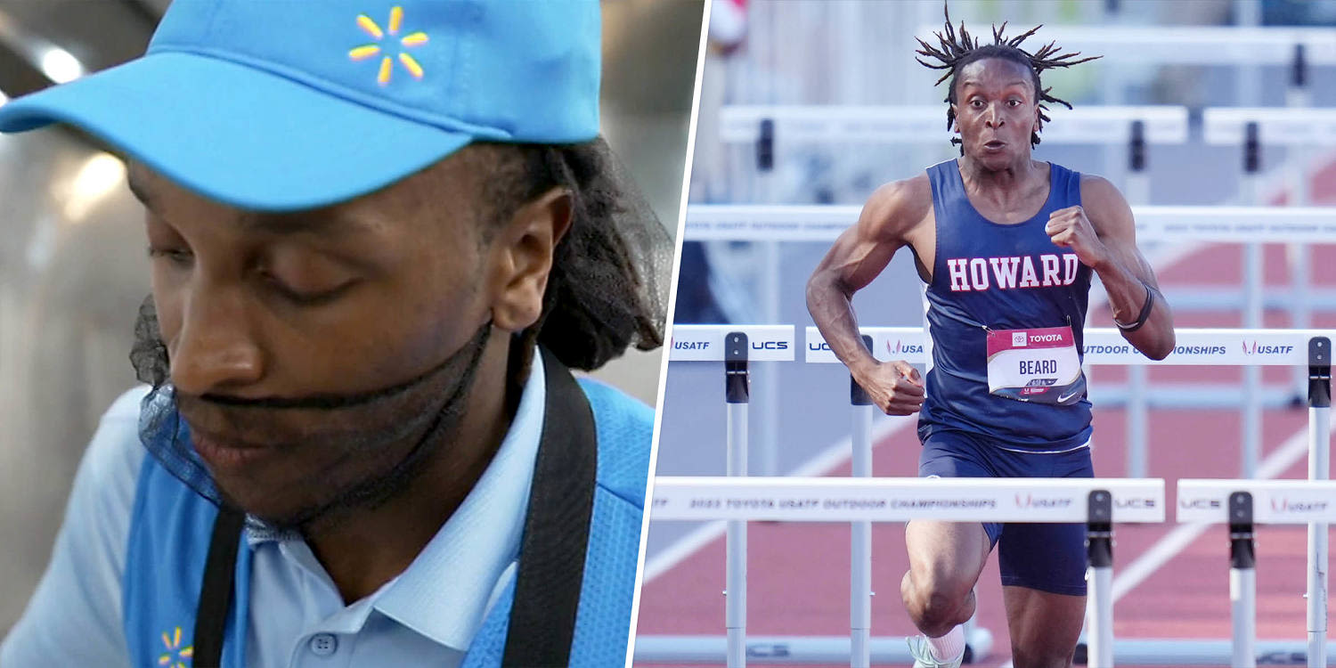 Meet the Walmart deli employee who’s also a track star hoping to make the Olympic team