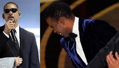 Will Smith reaparece con J Balvin en escenario tras bofetada a Chris Rock en los Oscar