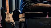 It looks like John Mayer is roadtesting a new PRS SE Silver Sky guitar with a maple fretboard