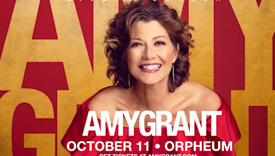 Singer Amy Grant to bring her tour for live show at Orpheum Theatre