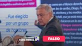 ¿AMLO jamás se pronunció sobre candidatos? Es falso el dicho de Presidencia sobre resolución del TEPJF