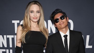 Angelina Jolie Brings Her Son Pax Jolie-Pitt to TIFF, Plus Taylor Swift, Travis Kelce, Brad Pitt and More