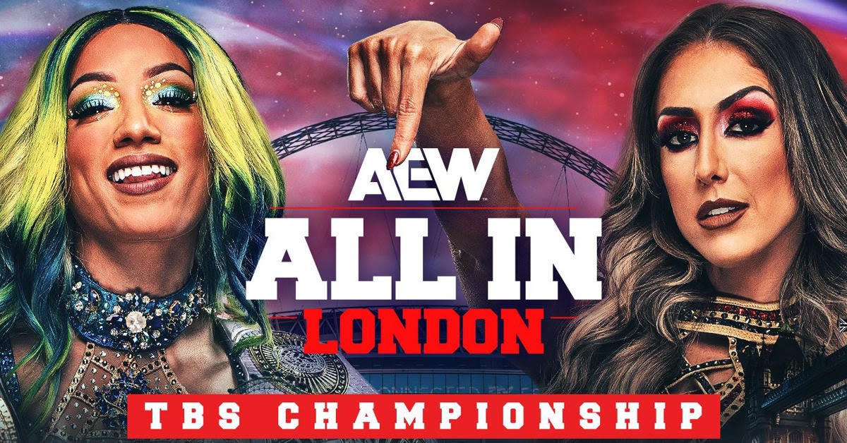SDCC 2024: AEW's Mercedes Mone and Britt Baker Brawl at Comic-Con, Title Match Official for All In