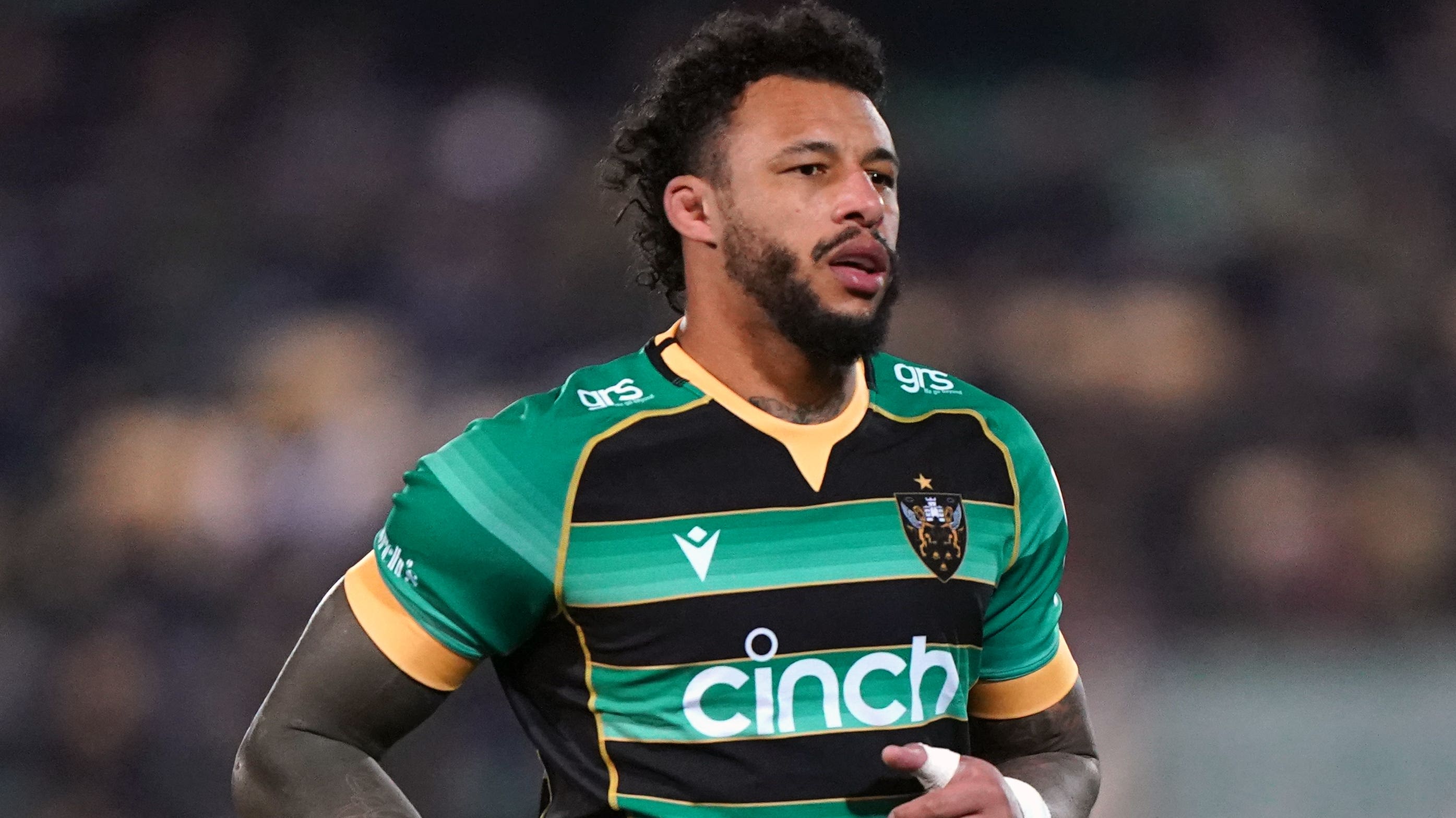 Courtney Lawes ready to run ‘blood to water’ one last time at Franklin’s Gardens