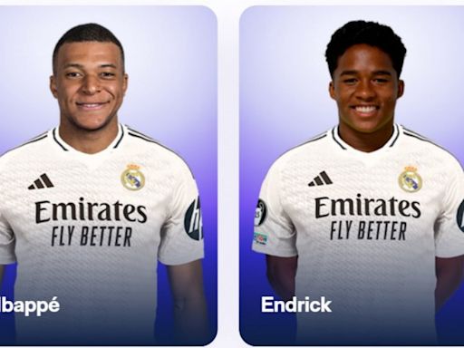 Mbappé e Endrick são incluídos no site oficial do Real Madrid; camisas ainda são mistério | Esporte | O Dia
