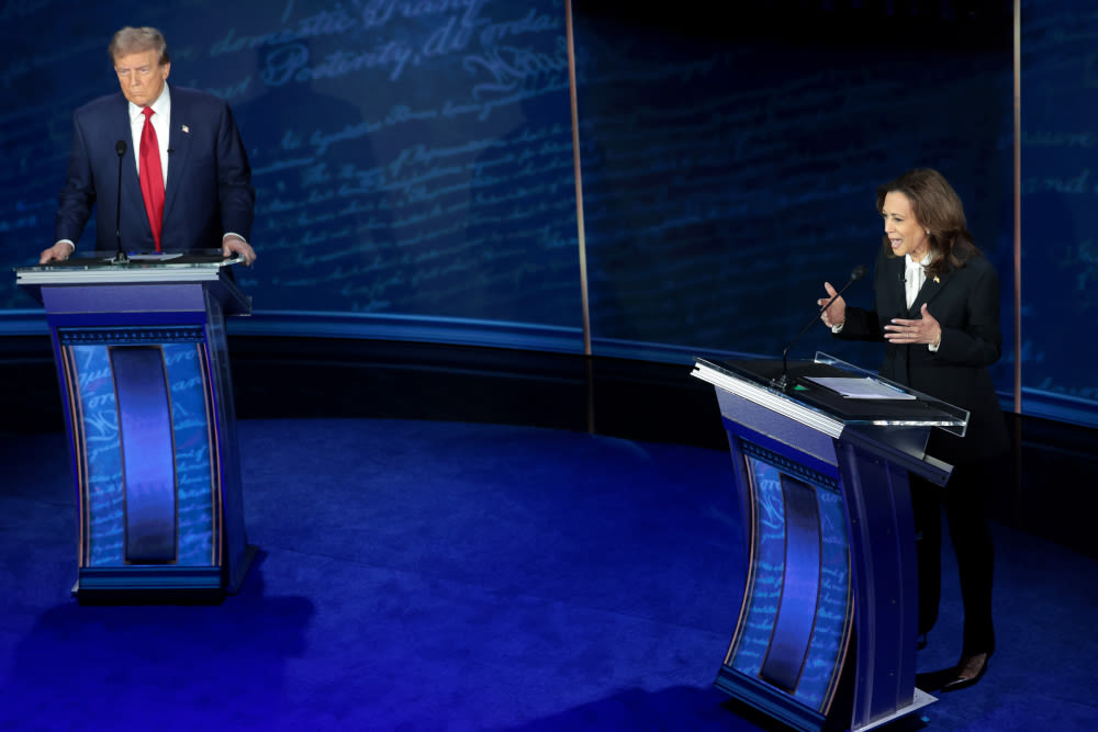 Kamala Harris and Donald Trump Wrangle in Fiery Debate Over Abortion, Jan. 6 and Immigration